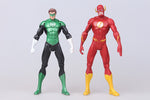 DC Comics 7pcs/set Superman Batman Wonder Woman The Flash Green Lantern Aquaman Cyborg Action Figures