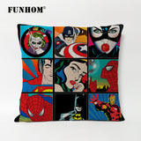 Superheroes Pillow Cover