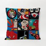 Superheroes Pillow Cover