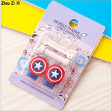 Marvel&DC mobile phone cable anti-breakage protection coiler