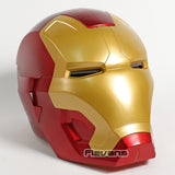 Marvel Iron Man Cosplay Helmet Mask with LED Light