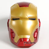 Marvel Iron Man Cosplay Helmet Mask with LED Light