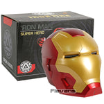 Marvel Iron Man Cosplay Helmet Mask with LED Light