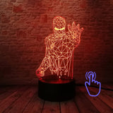 Marvel&DC Figurine 3D Illusion LED NightLight