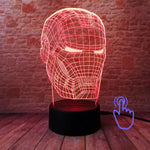 Marvel&DC Figurine 3D Illusion LED NightLight