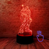 Marvel&DC Figurine 3D Illusion LED NightLight