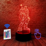 Marvel&DC Figurine 3D Illusion LED NightLight