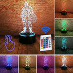 Marvel&DC Figurine 3D Illusion LED NightLight