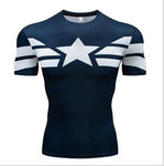 Marvel Superhero Men's Fitness T-shirt