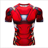 Marvel Superhero Men's Fitness T-shirt