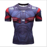 Marvel Superhero Men's Fitness T-shirt