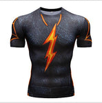 Marvel Superhero Men's Fitness T-shirt