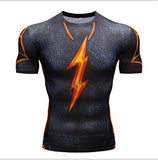 Marvel Superhero Men's Fitness T-shirt