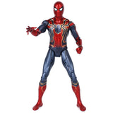 Marvel Avengers Endgame Iron Man Spiderman Spider Ironman Thanos Thor Hulk Captain America Action Figures 1/60 scaled