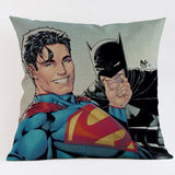 Batman, Superman Pillow Case